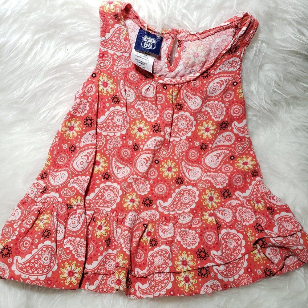 Toddler Girls Ruffle Sleeveless Lace Blouse Top